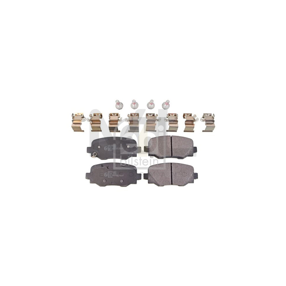 Febi Bilstein 116368 Brake Pad Set Rear Axle, With Acoustic Wear Warning, With Attachment Material | ML Performance Car Parts