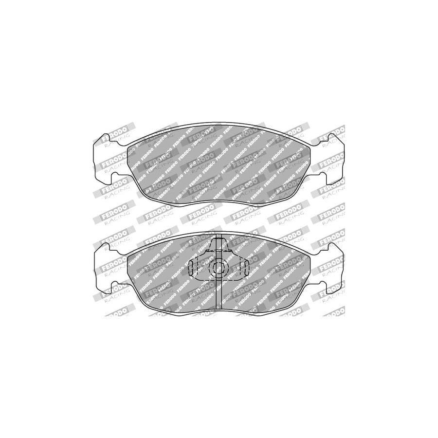 Ferodo Racing FCP876R Brake Pad Set