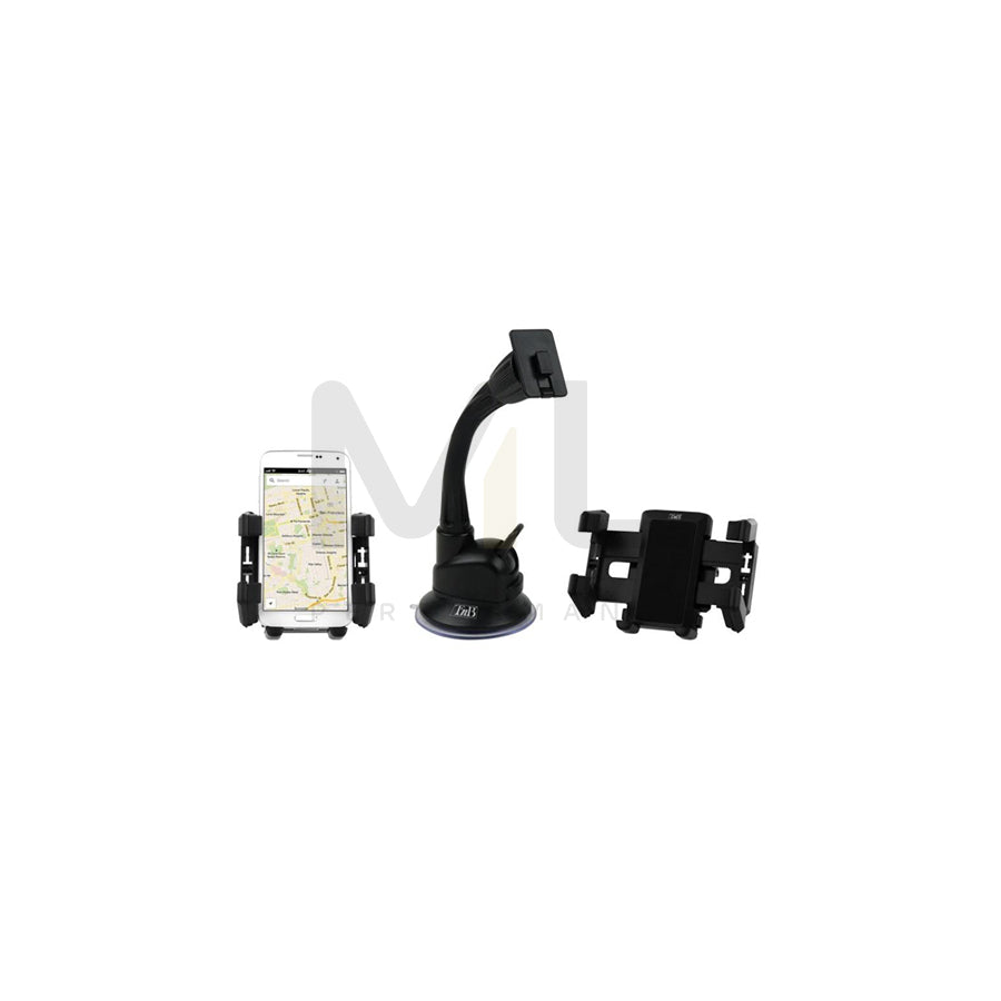 TnB 78142 Car phone holder 42-108 mm, with ball joint, windscreen, universal 360°°