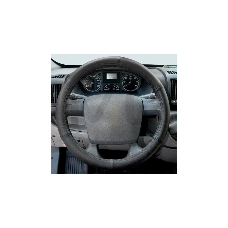CARPASSION 10066 Steering wheel cover Ø: 49-51cm, Leather