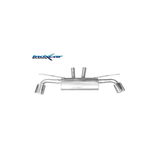 InoXcar VWTU.01.150 VW Tuareg Stainless Steel Rear Exhaust