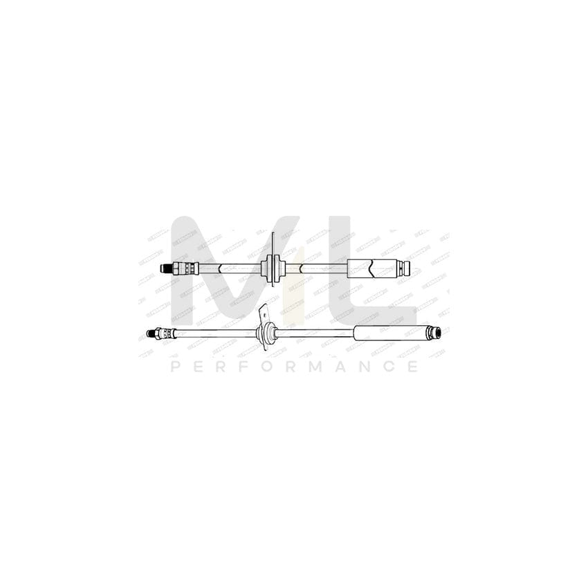 Ferodo FHY3317 Brake Hose 445Mm