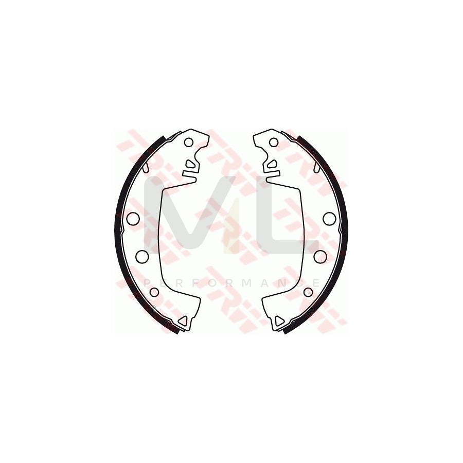 TRW GS8020 Brake Shoe Set