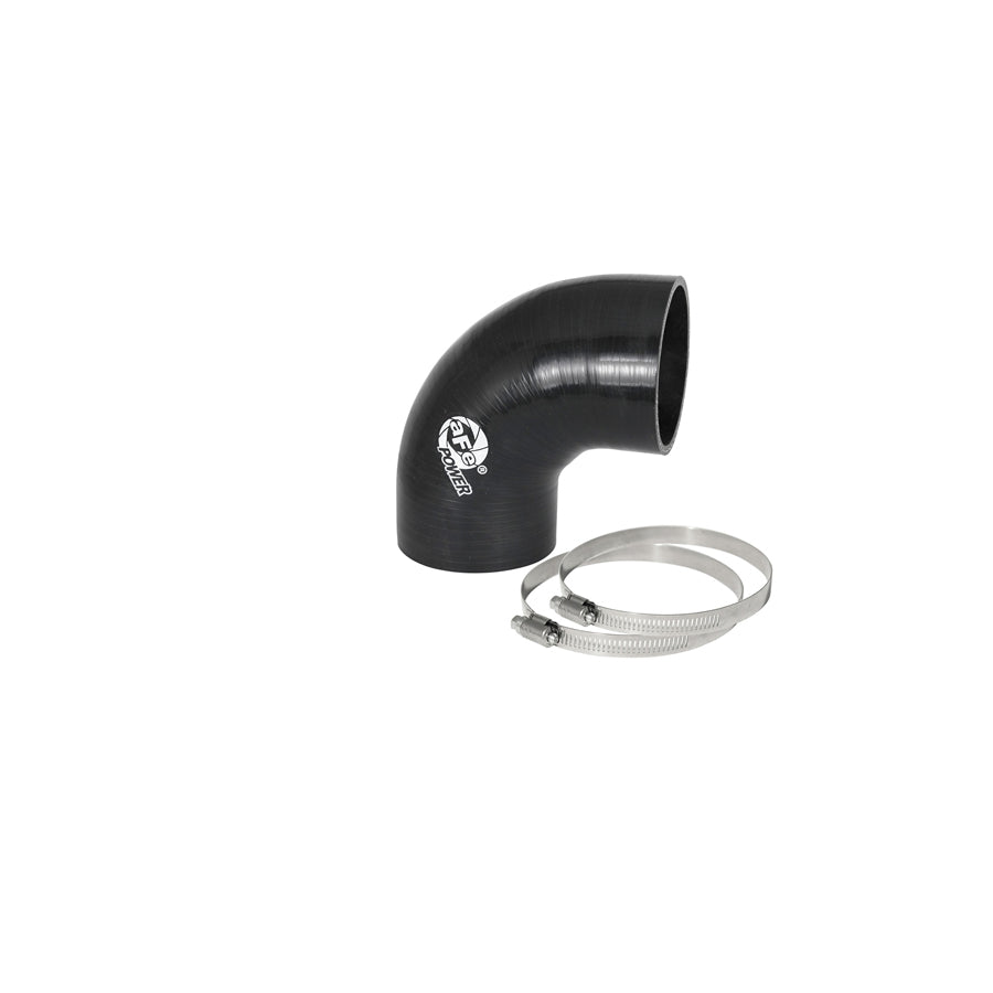 aFe 59-00076 (2-3/4 IN ID x 5 IN L x 90 Deg.) Elbow Coupler - Black Replacement Coupling Kit