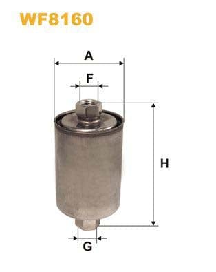 WIX Filters WF8160 Fuel Filter