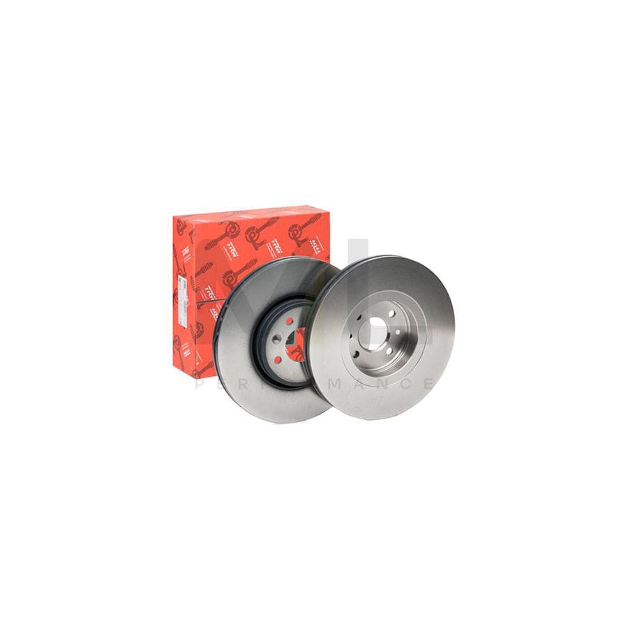 TRW DF4371 Brake Disc Vented, Painted  - 1 piece