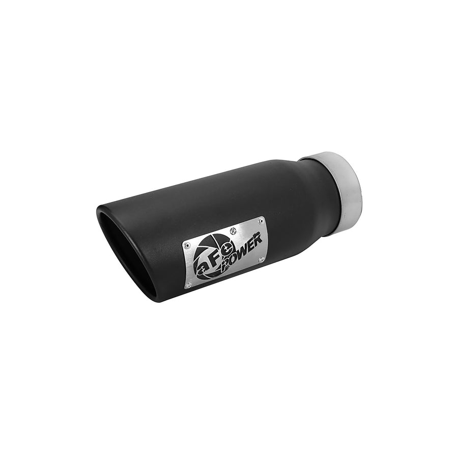 aFe 49T35452-B12 3-1/2 IN Inlet x 4-1/2 IN Outlet x 12 IN L Universal Exhaust Tip