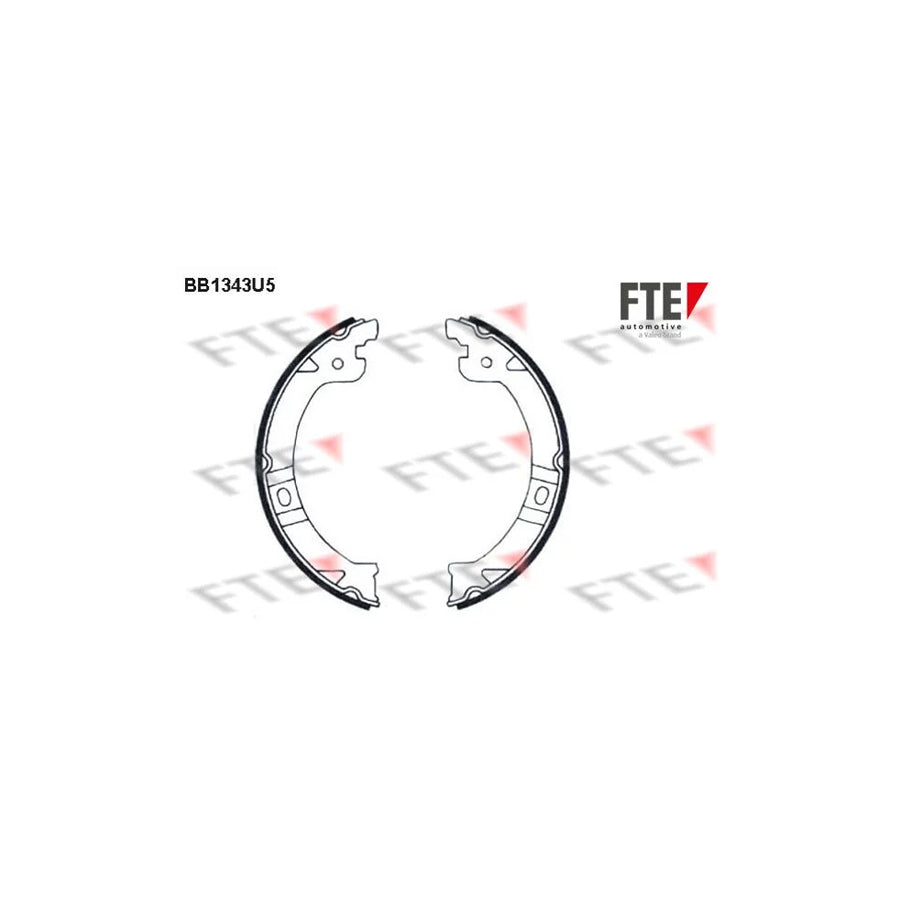FTE Bb1343U5 Handbrake Shoes