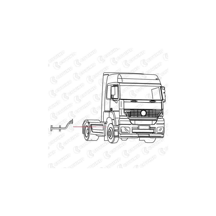 Covind 943/326 Holder, Mudguard