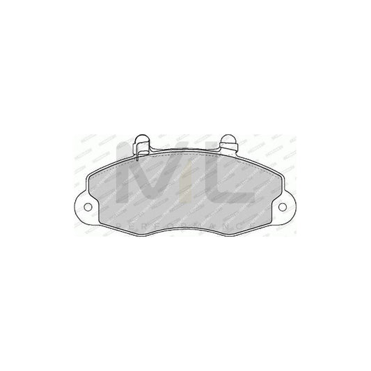 Ferodo Premier Eco Friction FVR1338 Brake Pad Set for Ford Transit Not Prepared for Wear Indicator, With Accessories