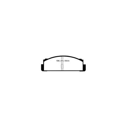 EBC DP2130 Fiat Lancia Seat Zastava Greenstuff Rear Brake Pads - Bendix Caliper 2 | ML Performance UK Car Parts