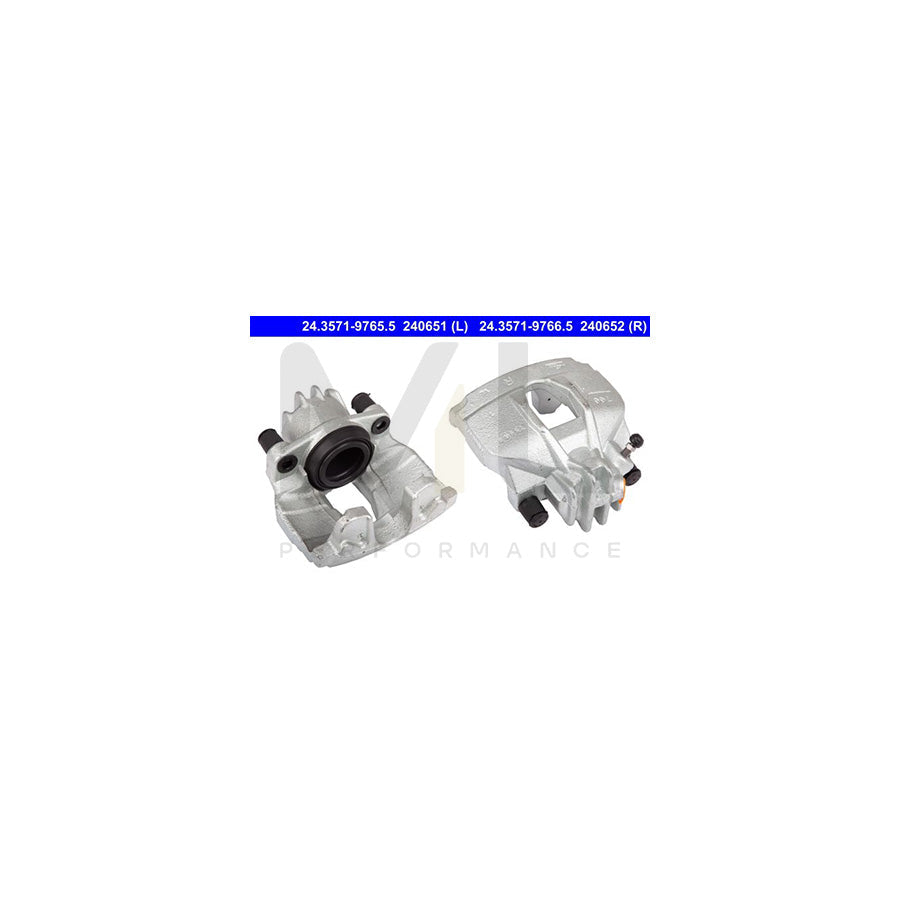 ATE 24.3571-9766.5 Brake Caliper without holder