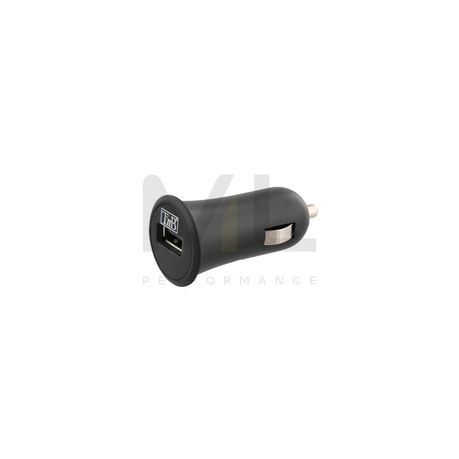 TnB 5404 In-car charger 12, 24V, Number of inlets/outlets: 1 USB, Black
