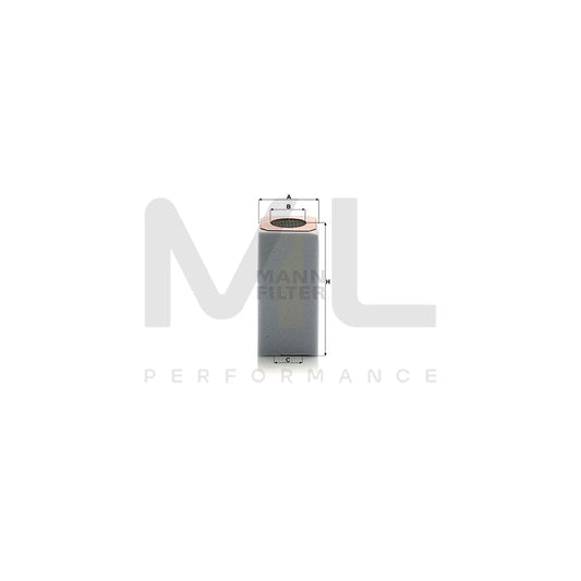MANN-FILTER C 8004/1 Air Filter Filter Insert