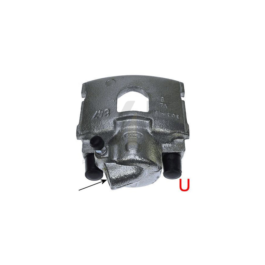 TEXTAR 38058000 Brake Caliper without holder