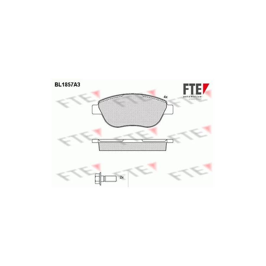 FTE 9010430 Brake Pad Set