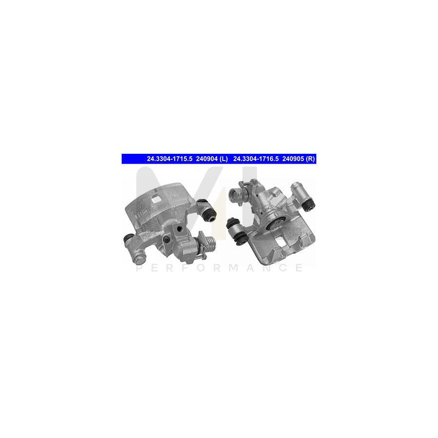 ATE 24.3304-1716.5 Brake Caliper for TOYOTA COROLLA without holder