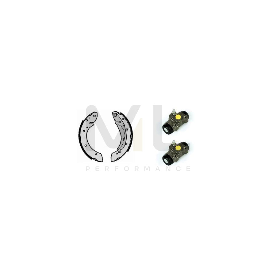 brembo-standard-kit-h-61-064-brake-shoe-set-for-peugeot-405-ii-estate-4e-o-228mm