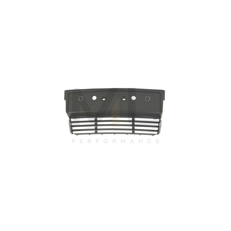 BLIC 6509-01-0057920P Number plate holder for BMW 5 Series Front, Black, frameless