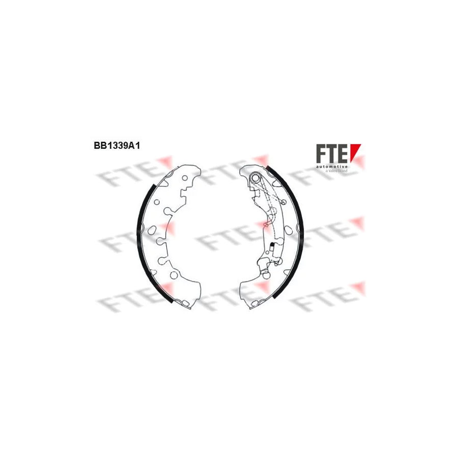 FTE Bb1339A1 Brake Shoe Set