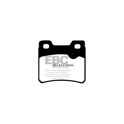 EBC PDKR697 Opel Vauxhall Ultimax Rear Brake Pad & Plain Disc Kit - ATE Caliper (Inc. Calibra, Vectra, Cavalier) 2 | ML Performance UK Car Parts