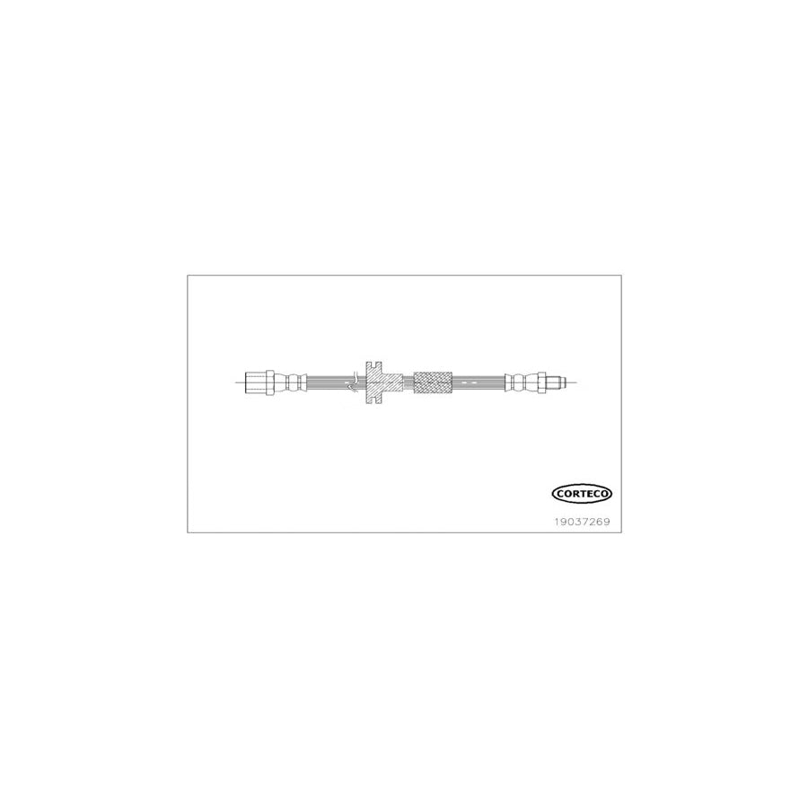 Corteco 19037269 Brake Hose