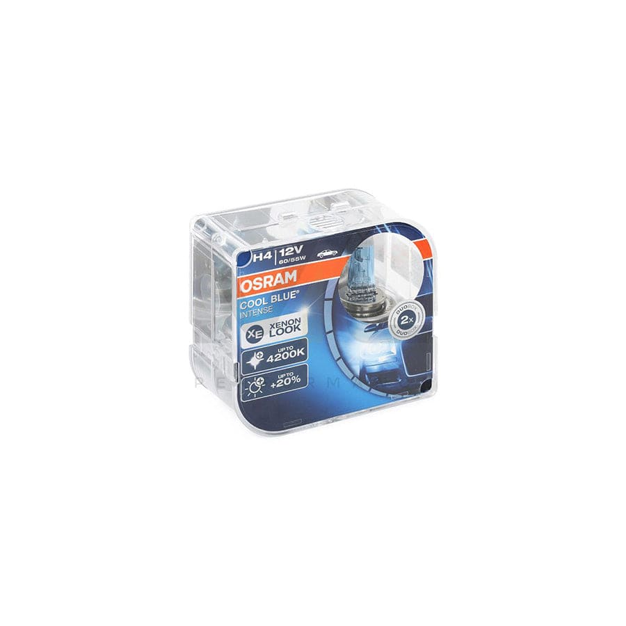 OSRAM COOL BLUE INTENSE 64193CBI-HCB Bulb, spotlight H4 12V 60/55W P43t 4200K Halogen
