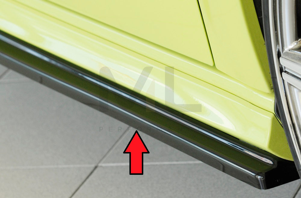 Rieger 00088197 Audi 8V Side Skirt Splitter (A3 & S3) 1 | ML Performance UK Car Parts