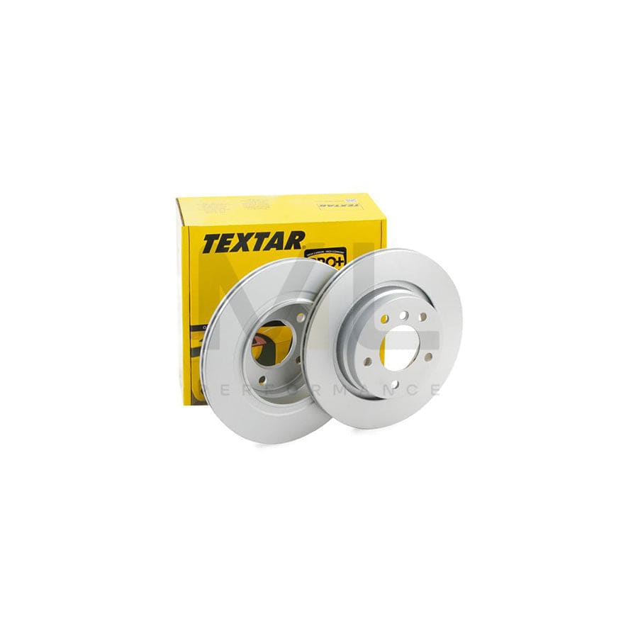 TEXTAR PRO 92097303 Brake Disc for BMW 3 Series Externally Vented, Coated, without wheel hub, without wheel studs  - 1 piece