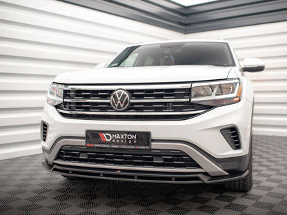 Maxton Design VW Atlas Cross Sport (2020-) Front Splitter V.2