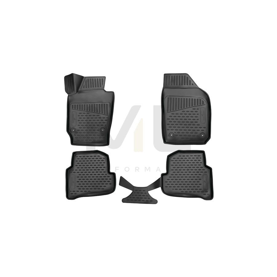 WALSER XTR 75048 Floor mat set Front and Rear