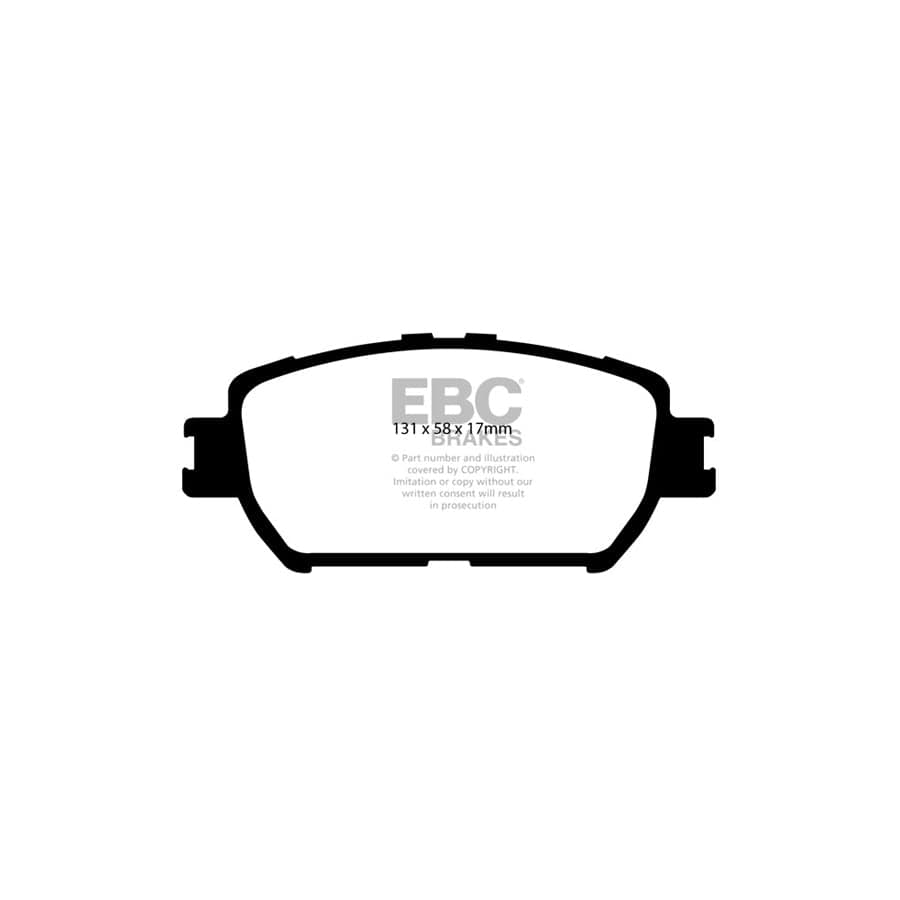 EBC PD40K2159 Toyota Camry Ultimax Pad & Plain Disc Kit 2 | ML Performance UK Car Parts