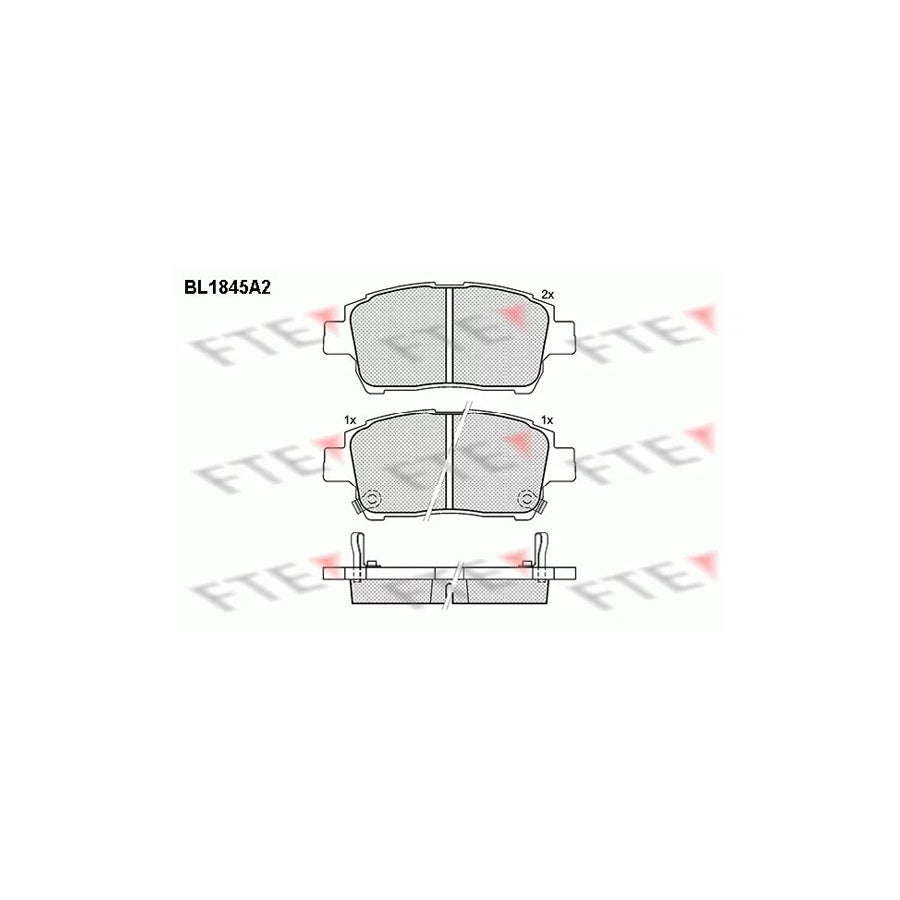 FTE 9010425 Brake Pad Set