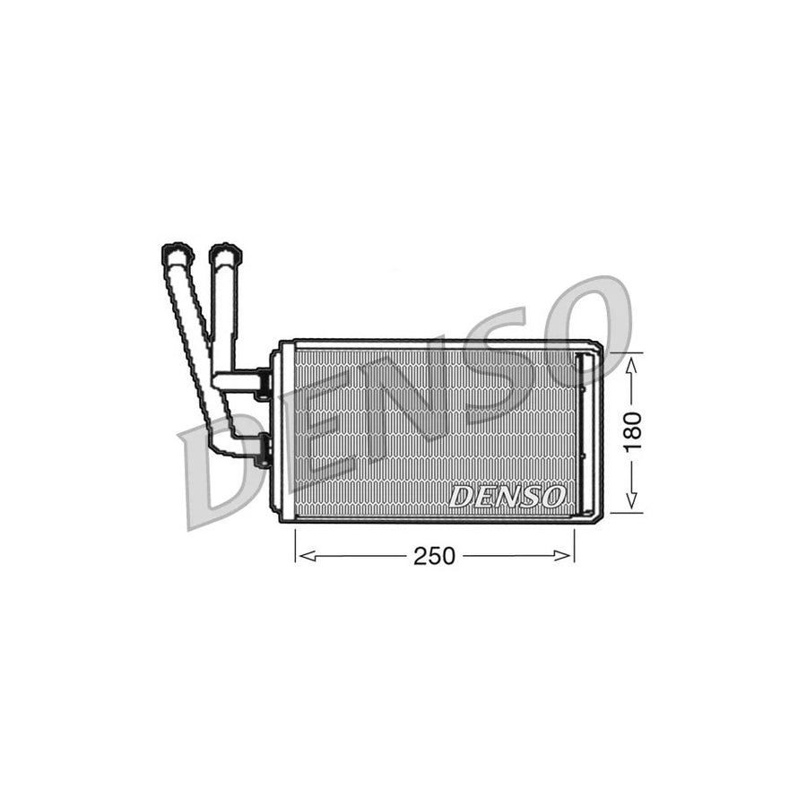 DENSO DRR09100 Heater Matrix for Fiat Ulysse