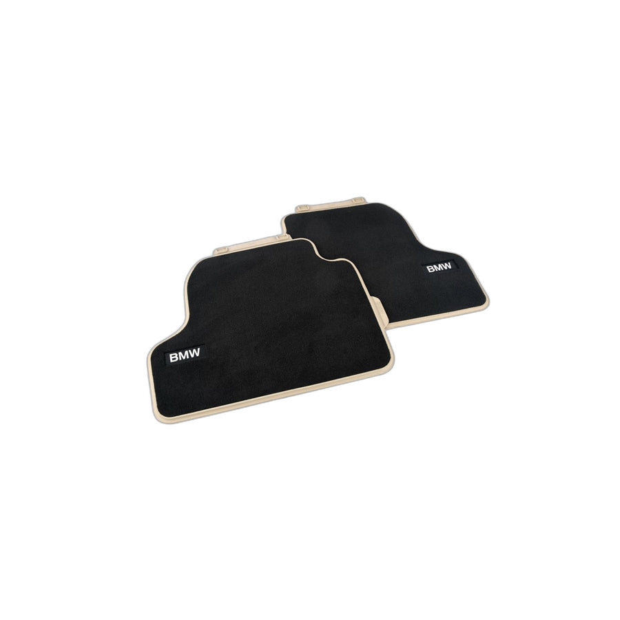 Genuine BMW 51472348219 F32 F82 Floor Mats, Textile, Rear MODERN (Inc. 430dX, 428i & 440i)