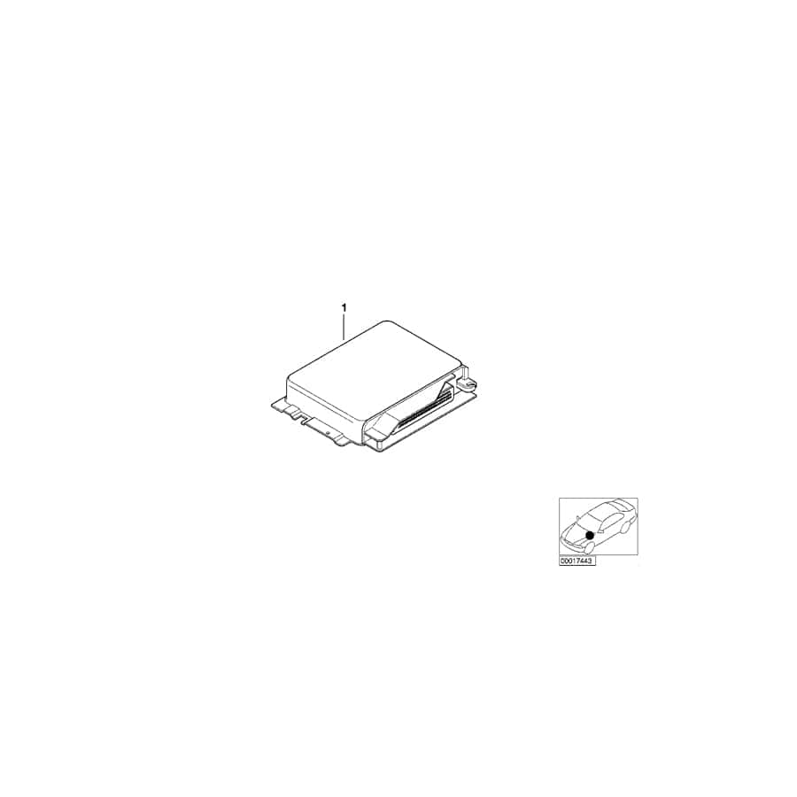 Genuine BMW 24601423324 E36 Exch. Control Unit Egs Programmed GS8.34 (Inc. 316i & 316i 1.6)