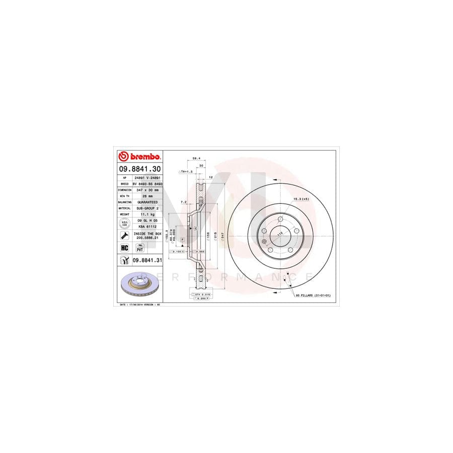 brembo-coated-disc-line-09-8841-31-brake-disc-for-audi-a6-internally-vented-coated-high-carbon-with-bolts-screws
