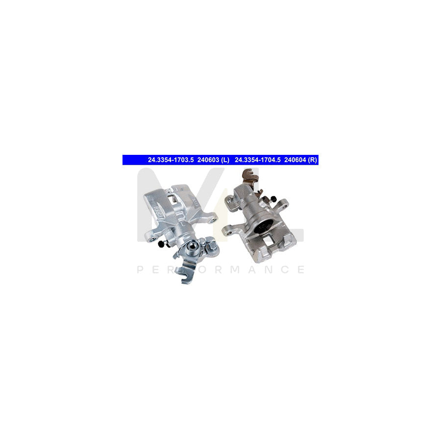 ATE 24.3354-1703.5 Brake Caliper for MAZDA 6 without holder