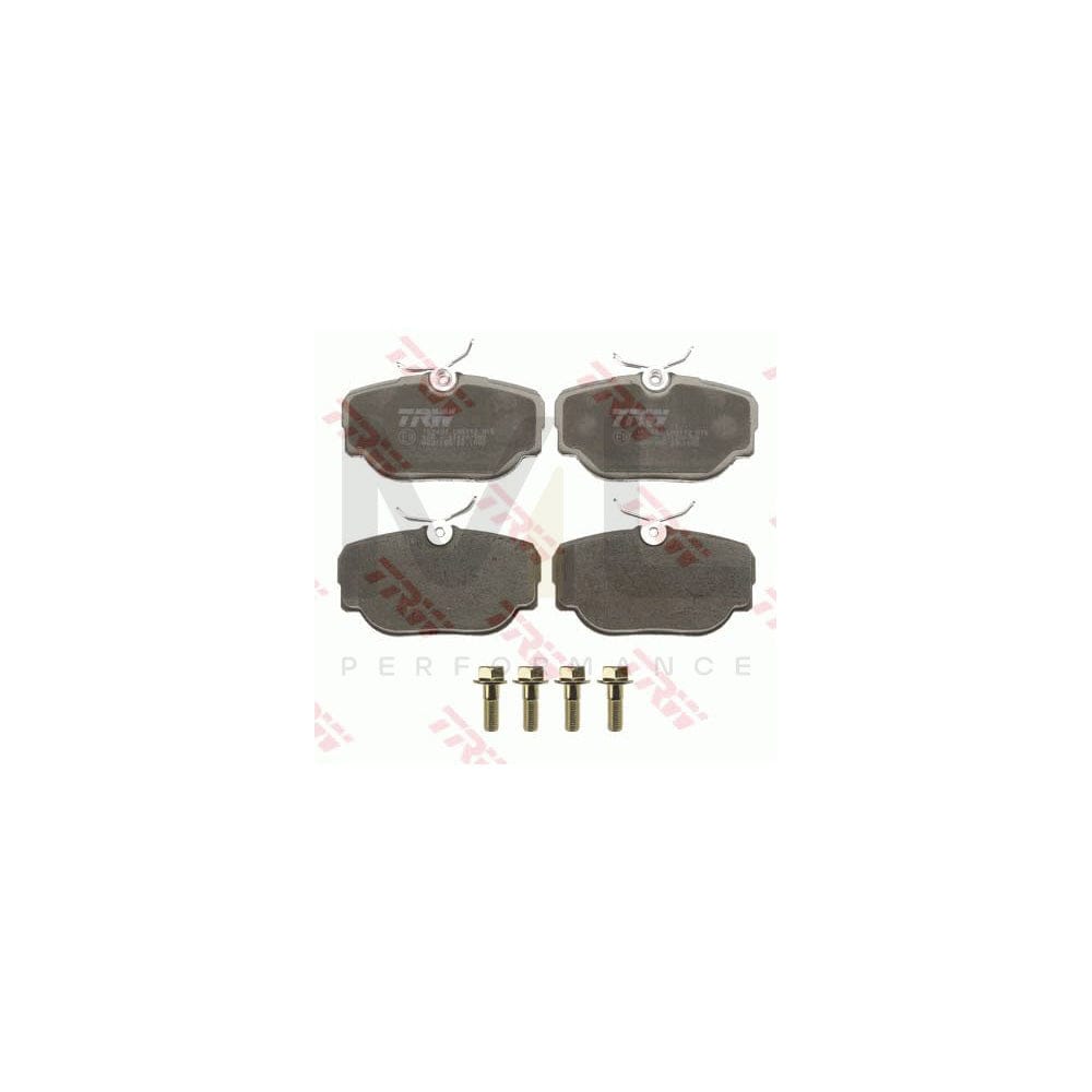 TRW Cotec Gdb1155 Brake Pad Set Not Prepared For Wear Indicator, With Brake Caliper Screws, With Accessories