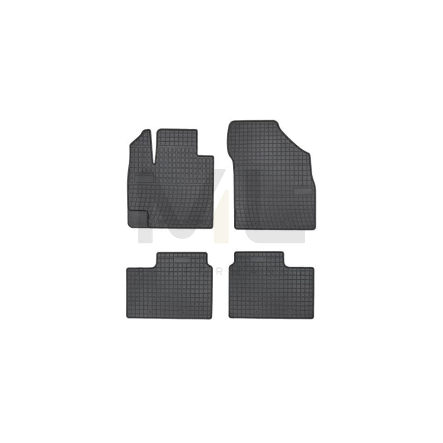 FROGUM Tailored 547556 Floor mat set for SUZUKI Ignis III (MF) Elastomer, Front and Rear, Quantity: 4, Black, (LHD)