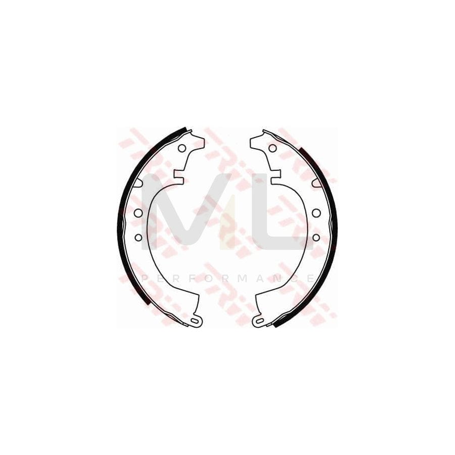 TRW GS8047 Brake Shoe Set