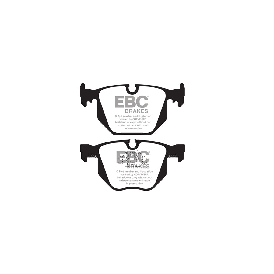 EBC PDKR164 BMW E65 E66 Ultimax Rear Brake Pad & Plain Disc Kit - ATE Caliper 2 | ML Performance UK Car Parts