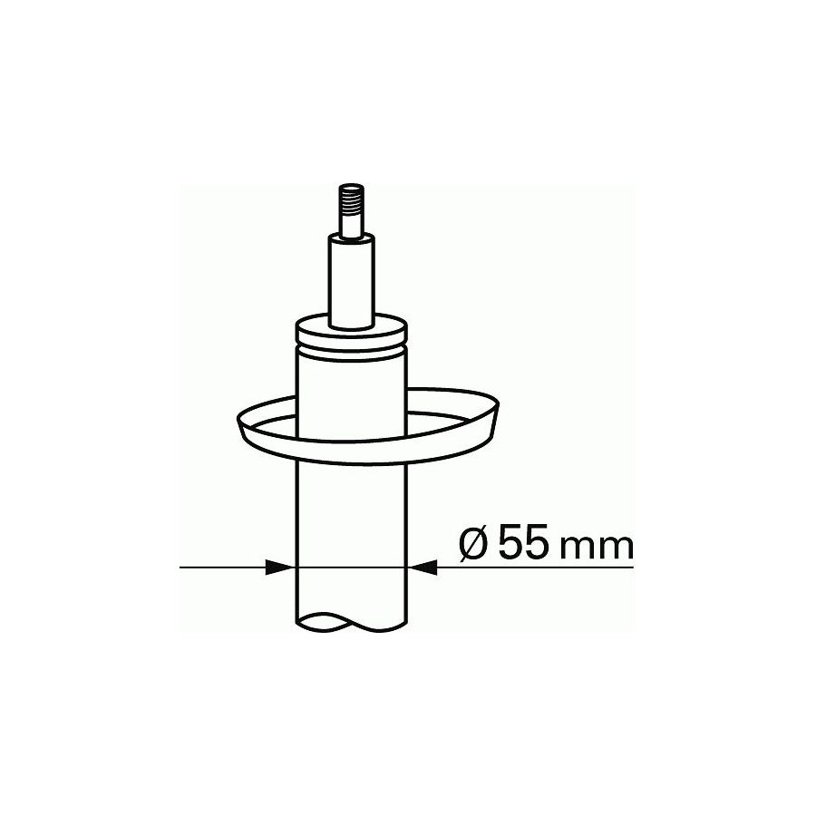 Sachs Performance 335 009 Suspension Kit, Coil Springs / Shock Absorbers