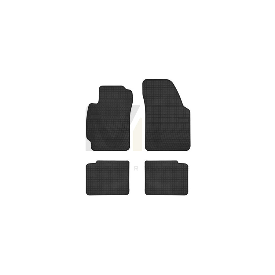 FROGUM Tailored 547303 Floor mat set for HONDA HR-V I (GH) Elastomer, Front and Rear, Quantity: 4, Black, (LHD)