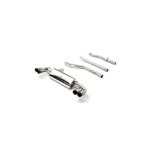 Armytrix BMG34-QS11B Valvetronic Exhaust System BMW 540i G30 | G31 2017-2021 with Quad Blue Coated 3.5"