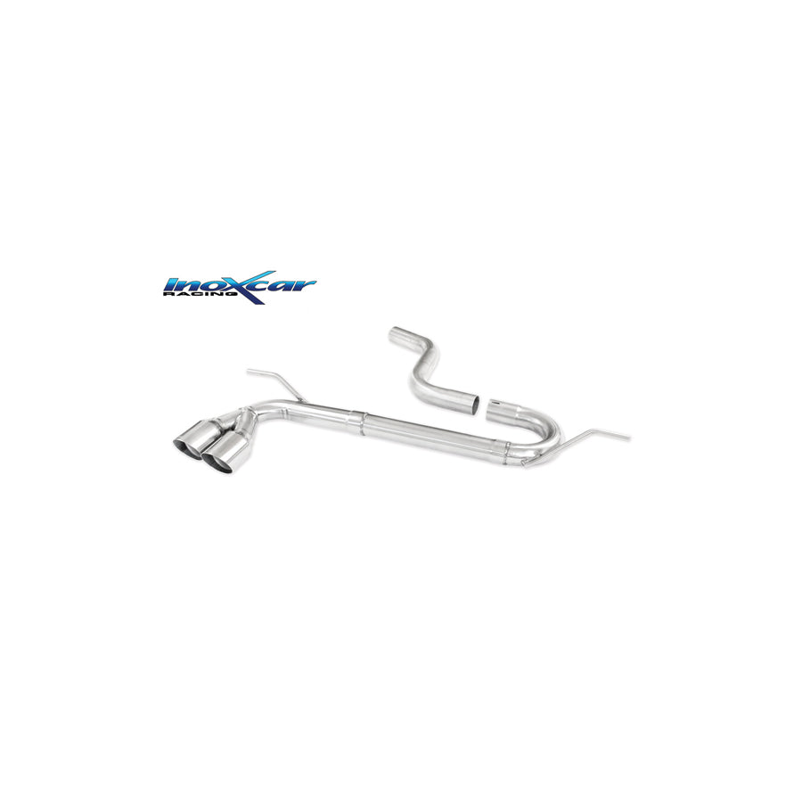 InoXcar WGO.56.RA VW Golf 7 Non-Resonated Rear Exhaust