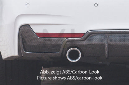 Rieger 00088056 BMW 4 Series F32 F33 F36 Rear Diffuser 3 | ML Performance UK Car Parts