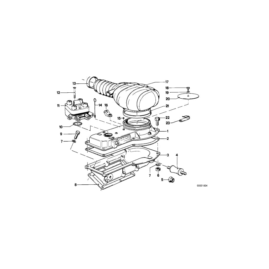 Genuine BMW 13519056613 E21 E12 Volume Distributor (Inc. 320i & 520i)