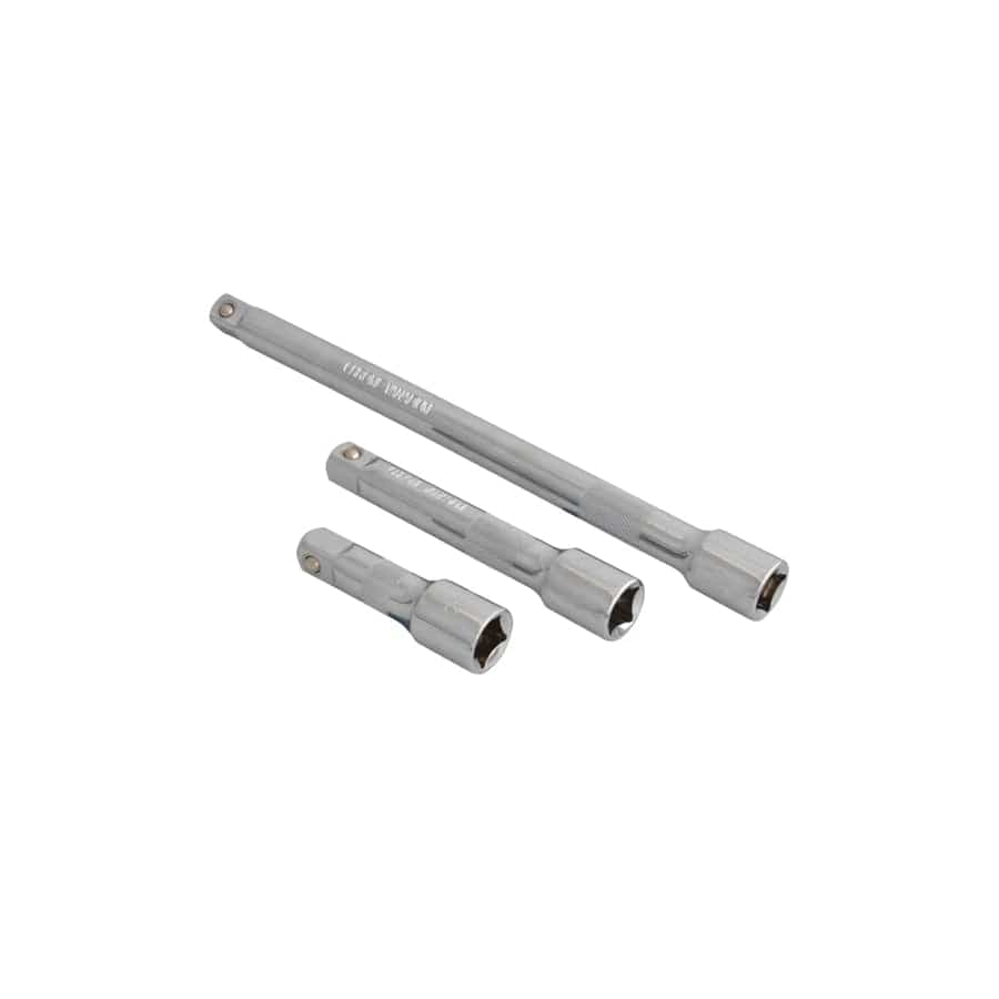 BlueSpot Tools B/S02070 1/2in Square Drive CV Extension Bar Set 3 Piece