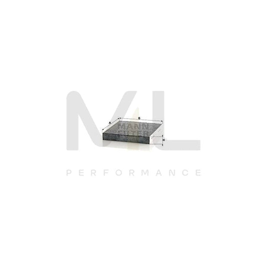 MANN-FILTER CUK 2345 Pollen filter Activated Carbon Filter